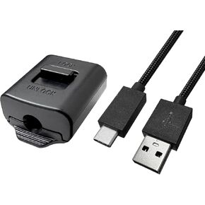 كابل USB-C بديل ومجموعة موصل القفل لجهاز PS5 لوحدة التحكم DualSense Edge، سلك كاميرا شحن مجدول 9.2FT مع قفل مضاد للفصل، مجموعة ألعاب سلكية كاملة in Kuwait