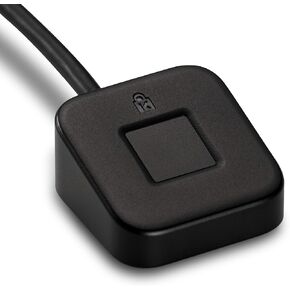 يدعم قارئ بصمات الأصابع USB VeriMark Desktop 2.0 من Kensington USB-C وUSB-A - Windows Hello مع ESS، وماسح بصمات الأصابع Windows 11 للكمبيوتر الشخصي، وFIDO U2F، وFIDO2، ومتوافق مع TAA (K64741WW) in Kuwait