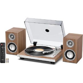مشغل تسجيل تلقائي بالكامل 1 بواسطة ONE، قرص دوار من الفينيل HiFi مع وظيفة التكرار التلقائي، ومكبرات صوت على رف الكتب، وجهاز تحكم عن بعد، ومضخم صوت مدمج وDSP، وخرطوشة AT-3600L، ومحرك حزام بسرعتين in Kuwait