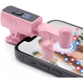 Wireless Rechargeable Auto Clicker for iPhone，Tapper for Tiktok Live, Screen Tapper, 107 Adjustable Speed, Auto Screen Tapper for Live Stream, Games, Repetitive Task, Purchases(Pink) in Kuwait