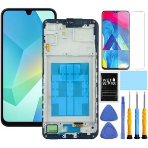 لاستبدال شاشة Samsung Galaxy A16 5G لاستبدال شاشة Samsung A16 مع طقم الإطار A166e A166u A166p s166v A166w S166dl LCD مجموعة رقمية تعمل باللمس (ليس لـ 4G) in Kuwait
