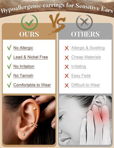 M MOOHAM 7 Pairs Gold Hoop Stud Earrings Set for Women,14K Gold Plated Double Piercing Dangle Chain Huggie Hoop Earrings Hypoallergenic Flat Back Stud Earring Ear Cuff Cartilage Earring for Gifts in Saudi Arabia