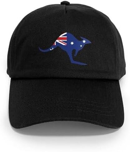 CafePress Australian Flag Kangaroo Cap Adjustable Baseball Cap in Saudi Arabia