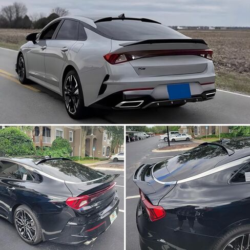 طقم هيكل جناح جناح خلفي لـ 2025-2026 Kia K5 GT-Line/GT/LXS/EX/LX/Optima، ملحقات Kia K5 GT Line جناح صندوق السيارة الخلفي جناح جناح خلفي (2025-2026) in Kuwait