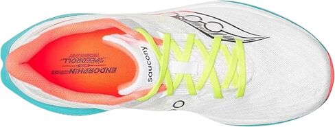 Saucony Men's Endorphin Speed ​​5 Sneaker ، White/Mutant ، 11.5 in Saudi Arabia