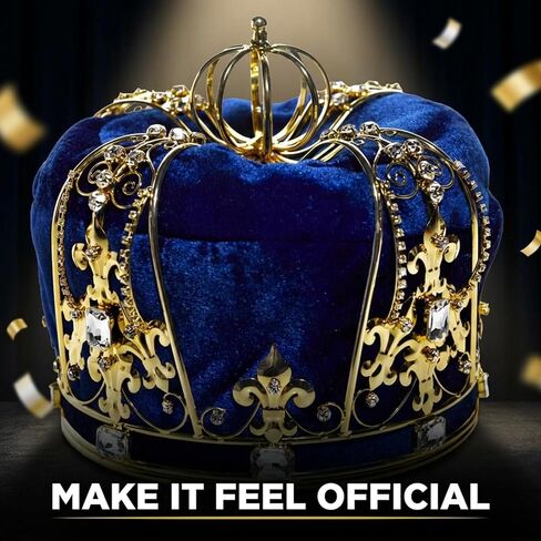 Anderson's Supreme Sovereign Crown, Prom King, Homecoming Court, Wedding, Birthday, Mardi Gras, Renaissance, Theater Prop in Saudi Arabia