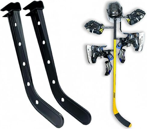 Wraparound Hockey Dry Stick Portable Equipment Drying Rack - Attaches to Hockey Sticks | Multipurpose Clothing Bags Sports Gear Drying System in Saudi Arabia