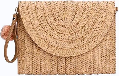 WildWoven Straw Handbag – Perfect for Summer, Travel & Free-Spirited Looks in Saudi Arabia