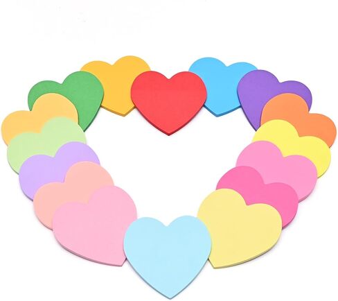 BAYTORY 480 Sheets Round Shape Sticky Notes, 16 Color Bright Colorful Sticky Pad, Cute Self-Stick Note Pads, 30 Sheets/Pad for School Office Home Desk Accessories (Round Shape) in Saudi Arabia