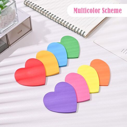 BAYTORY 480 Sheets Round Shape Sticky Notes, 16 Color Bright Colorful Sticky Pad, Cute Self-Stick Note Pads, 30 Sheets/Pad for School Office Home Desk Accessories (Round Shape) in Saudi Arabia