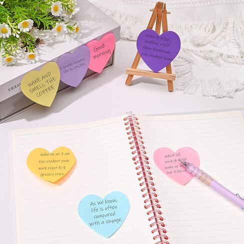 BAYTORY 480 Sheets Round Shape Sticky Notes, 16 Color Bright Colorful Sticky Pad, Cute Self-Stick Note Pads, 30 Sheets/Pad for School Office Home Desk Accessories (Round Shape) in Saudi Arabia