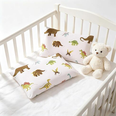 Mag 2 PCS Dinosaure Dinosaure Standards ، حزمة وسادة الفراش من 2 20 "*26" (قياسي ، أبيض) in Saudi Arabia