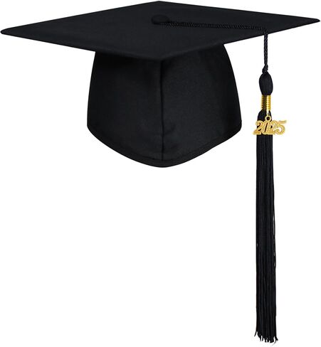 GraduationMall Matte Graduation Cap with 2026 Tassel for High School & Bachelor in Saudi Arabia