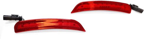 FREEMOTOR802 Compatible With 2015-2023 Dodge Charger Side Marker Lights, Front & Rear LED Side Marker Lights Lamps Red Lens 4PCS 2016 2017 2018 2019 2020 2021 in Saudi Arabia