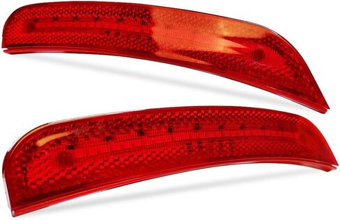 FREEMOTOR802 Compatible With 2015-2023 Dodge Charger Side Marker Lights, Front & Rear LED Side Marker Lights Lamps Red Lens 4PCS 2016 2017 2018 2019 2020 2021 in Saudi Arabia