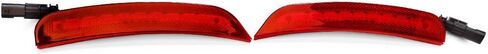 FREEMOTOR802 Compatible With 2015-2023 Dodge Charger Side Marker Lights, Front & Rear LED Side Marker Lights Lamps Red Lens 4PCS 2016 2017 2018 2019 2020 2021 in Saudi Arabia