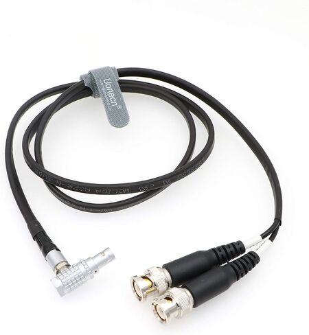 Uonecn Sound Devices XL-LB2 Timecode Input Output Cable 5 Pin Male to BNC in Saudi Arabia