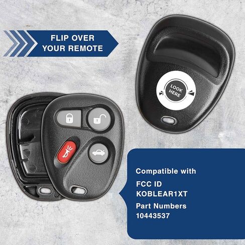 استبدال KeylessOption 4 زر دخول بدون مفتاح عن بعد مفتاح فوب شل ولوحة زر ل KOBLEAR1XT KOBUT1BT in Kuwait
