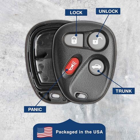 استبدال KeylessOption 4 زر دخول بدون مفتاح عن بعد مفتاح فوب شل ولوحة زر ل KOBLEAR1XT KOBUT1BT in Kuwait