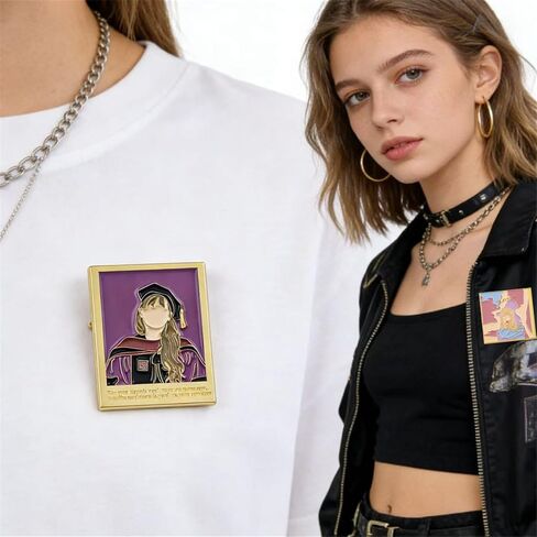 8pcs Music Enamel Pin Set, Novely Funny BBF Pins with Guitar, Disco Ball, Cassette Tape in Kuwait