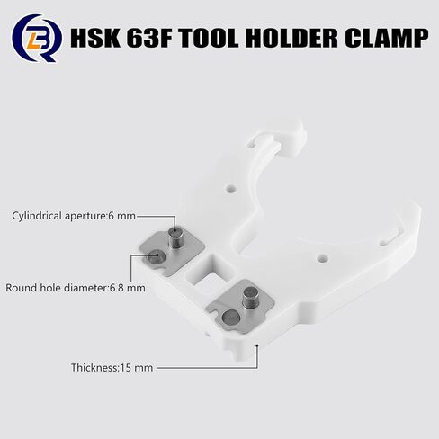 LIBOQIAO HSK 63F أداة حامل المشبك آلة أداة المغزل شوكة آلة الحفر باستخدام الحاسب الآلي التغيير التلقائي مخلب مقبض مخلب حامل in Kuwait