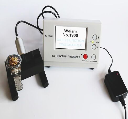 Watch Timegrapher No.1900 Multifunctional Watch Tester, Wristwatch Timing Machine for Watchmaker, Watches Calibration Tool with LCD Screen in Saudi Arabia