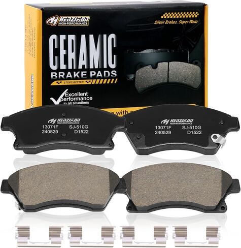 HYFTJYZ Front Ceramic Disc Brake Pads HZ-1522 For Chevrolet Cruze Buick Sonic Encore Trax Verano Cadillac ATS Limited Volt Orlando in Saudi Arabia