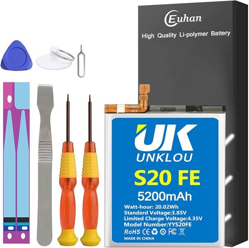 Galaxy S6 Edge Battery, [Upgraded] Euhan 3500mAh Li-Polymer EB-BG925ABE Replacement Battery for Samsung Galaxy S6 Edge SM-G925 G925V G925T G925A G925P G925F with Repair Tools Kit [24 Month Service] in Kuwait