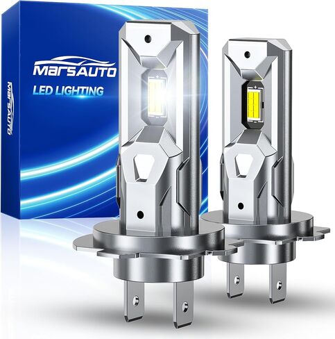 Marsauto - 9006 9006 led lights for car - High Performance Halogen Headlight Bulb, High Beam, Low Beam and Fog Replacement Bulb (Contains 2 Bulbs) in Saudi Arabia