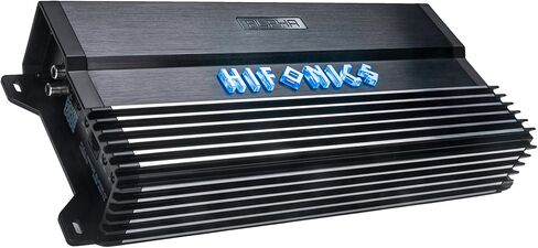 مضخم صوت للسيارة Hifonics A2500.5D Alpha 2500 Watt 5 Channel، مضخم صوت هجين Super D-Class مع مصدر طاقة MOSFET وجهاز تحكم عن بعد in Kuwait