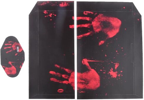 ملصق CALANDIS™ Blood Hand Skin لمجموعة ملصقات وحدة التحكم PS4 PlayStation 4 | ملصقات وملصقات للواجهات | ملحقات ألعاب الفيديو in Kuwait