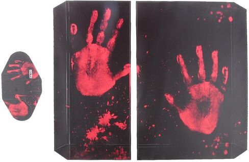 ملصق CALANDIS™ Blood Hand Skin لمجموعة ملصقات وحدة التحكم PS4 PlayStation 4 | ملصقات وملصقات للواجهات | ملحقات ألعاب الفيديو in Kuwait