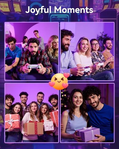 2026 Upgraded Retro Gaming Console, Retro Game Stick, 4K HD HDMI TV Game Stick, Built-in Classic Video Games, Plug & Play Game Console for TV 2 Wireless Controllers in Kuwait