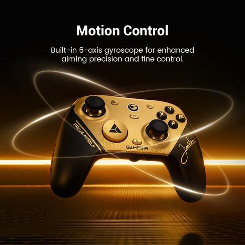وحدة تحكم الألعاب اللاسلكية GameSir G7 Pro 8K للكمبيوتر الشخصي، معدل الاقتراع 8000 هرتز، عصا التحكم من الجيل الثاني TMR، لوحة ألعاب ذات زمن استجابة منخفض للغاية مع مشغلات تأثير القاعة، وحدة تحكم احترافية للألعاب التنافسية - إصدار Champion in Kuwait