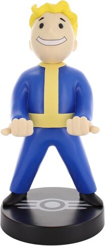 حامل وحدة التحكم Cableguys Fallout Vault Boy وحامل الهاتف - ملحقات إعداد الألعاب للمكتب وغرفة الألعاب، حامل وحدة التحكم المتوافق مع أجهزة Xbox وPlayStation ومعظم وحدات التحكم في الألعاب القياسية in Kuwait