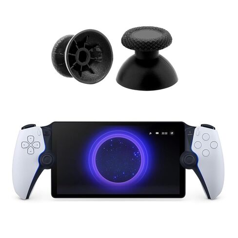 2 حزمة استبدال عصا الإبهام السوداء لبوابة PS وPS5 VR2، ToneBar التناظرية عصا قبعات زر لمشغل بوابة بلاي ستيشن عن بعد، إصلاح الملحقات مع أدوات إصلاح in Kuwait