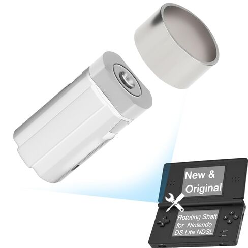 عمود دوار مفصلي محور الدوران الأصلي الجديد لنينتندو DS Lite NDSL مجموعات ملحقات بديلة (أبيض أصلي - نسخة غير مفككة) in Kuwait