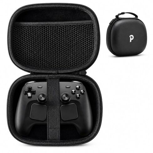 حقيبة حمل وحدة التحكم الشاملة Packmini Omni-X، متوافقة مع وحدة التحكم Steam 2026، وحدة التحكم اللاسلكية Xbox، PS5 DualSense، Switch 2 Pro والمزيد، حقيبة سفر واقية ذات هيكل صلب in Kuwait