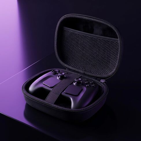 حقيبة حمل وحدة التحكم الشاملة Packmini Omni-X، متوافقة مع وحدة التحكم Steam 2026، وحدة التحكم اللاسلكية Xbox، PS5 DualSense، Switch 2 Pro والمزيد، حقيبة سفر واقية ذات هيكل صلب in Kuwait