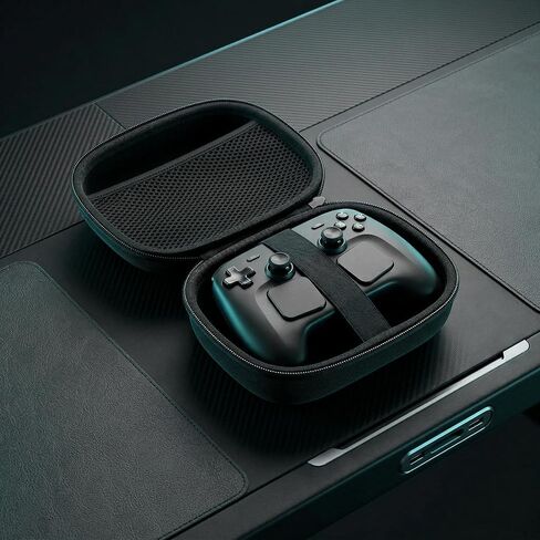 حقيبة حمل وحدة التحكم الشاملة Packmini Omni-X، متوافقة مع وحدة التحكم Steam 2026، وحدة التحكم اللاسلكية Xbox، PS5 DualSense، Switch 2 Pro والمزيد، حقيبة سفر واقية ذات هيكل صلب in Kuwait