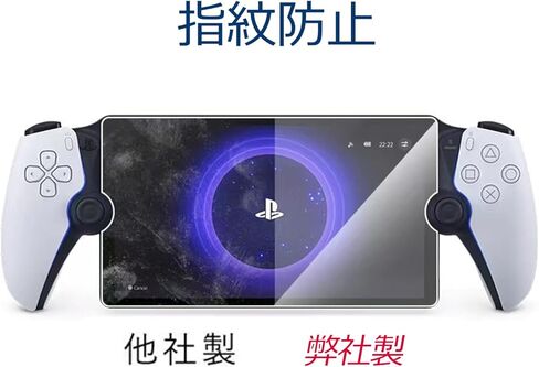 غشاء واقي شاشة زجاجي فاخر حصري من PS Portal لبوابة PS5، صلابة عالية 9H، رفيع للغاية ومقاوم للغبار ومقاوم للخدش للعب عن بعد لبوابة PS (إصدار HD)، RDFJPS5PFN01 in Kuwait