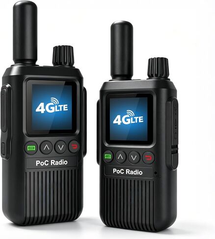 أجهزة اتصال لاسلكية 4G LTE نطاق غير محدود مع بطاقة SIM (خدمة لمدة 3 سنوات)، أجهزة راديو PoC ثنائية الاتجاه على مستوى البلاد طويلة المدى للأعمال والخدمات اللوجستية والسفر والرحلات البرية والعائلة والخارجية in Kuwait