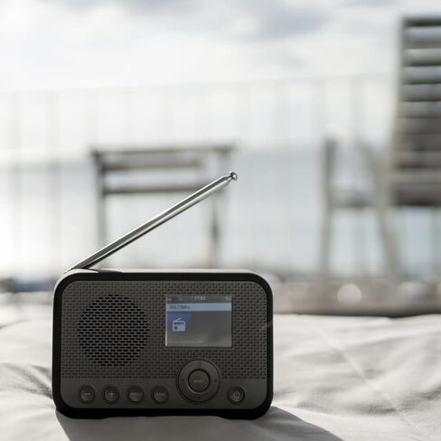 Sangean WFR-39 FM-RBDS/راديو إنترنت مع اتصال سبوتيفي، راديو رقمي محمول قابل لإعادة الشحن للتحكم بالموسيقى (متجدد) in Kuwait