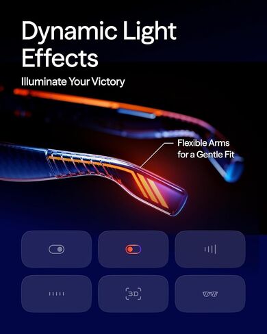 نظارات VITURE Luma Ultra XR، مقاس 152 بوصة 1500 شمعة في المتر المربع 6DoF AR، 52 درجة FOV، 2D إلى 3D، فيلم كهربائي ملون، تعديلات قصر النظر، نظارات ذكية للألعاب لهاتف iPhone 17/16/15 PS5 PS4 Switch 2 Android Mac PC in Kuwait