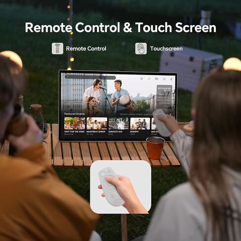 شاشة تلفزيون KTC 25 بوصة MEGAPAD محمولة تعمل باللمس 1080 بكسل، معتمدة من Android 14 Google EDLA مع كاميرا، بطارية مدمجة للاستخدام في الهواء الطلق، والتخييم، والسفر، وجهاز التحكم عن بعد، A25Q5 in Kuwait