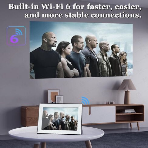 تلفزيون محمول، تلفزيون صغير مع شاشة LCD تعمل باللمس، تطبيقات مدمجة، يدعم SD، WiFi، بلوتوث، USB، مدخل HDMI، تصميم تلفزيون ذكي صغير للمنزل، المطبخ، RV، واستخدام السفر in Kuwait
