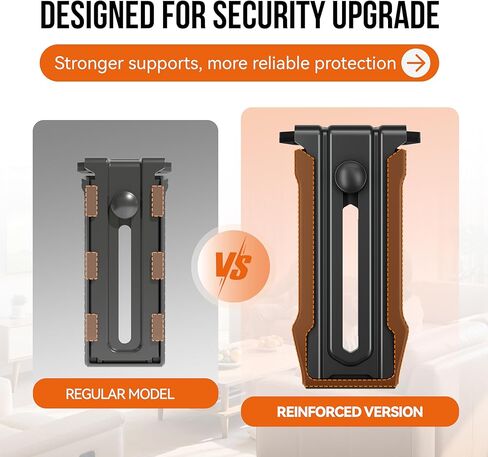 Soundbar Wall Mount, Heavy Duty Construction Holds 38 lbs, Depth Adjustable 3.8"-6.5", Universal Sound Bar Mount Under TV for Samsung, Bose, Sony, LG, Vizio, JBL, Sonos & More, Black in Kuwait