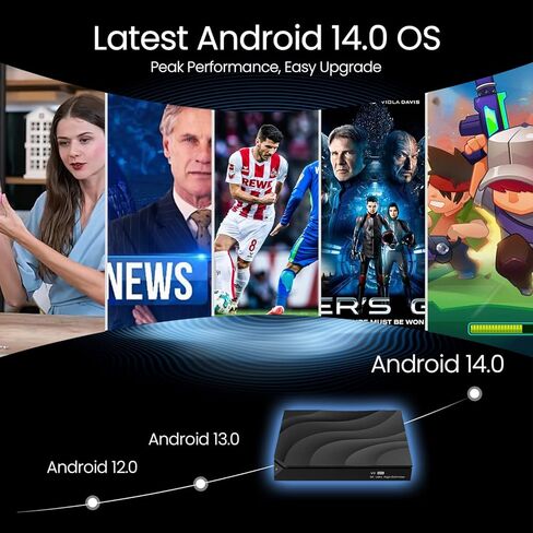 نظام المسرح المنزلي V6 Max 2026 مع جهاز تحكم عن بعد، وسلك HDMI، ومصدر طاقة ودليل in Kuwait