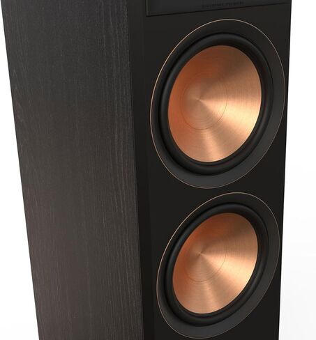 Klipsch RP-8000F II مكبر صوت أرضي 8 بوصة 600 وات 2.5 اتجاه، خشب الأبنوس، زوج in Kuwait