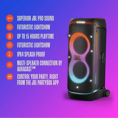 جيه بي ال PARTYBOX720 بارتي بوكس ​​720 مكبر صوت بلوتوث محمول in Kuwait